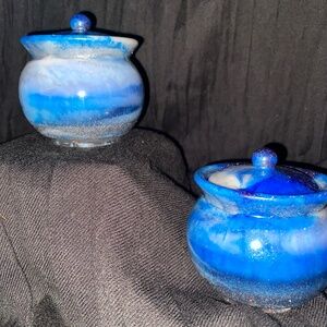 Dancing blues wishing jar #003